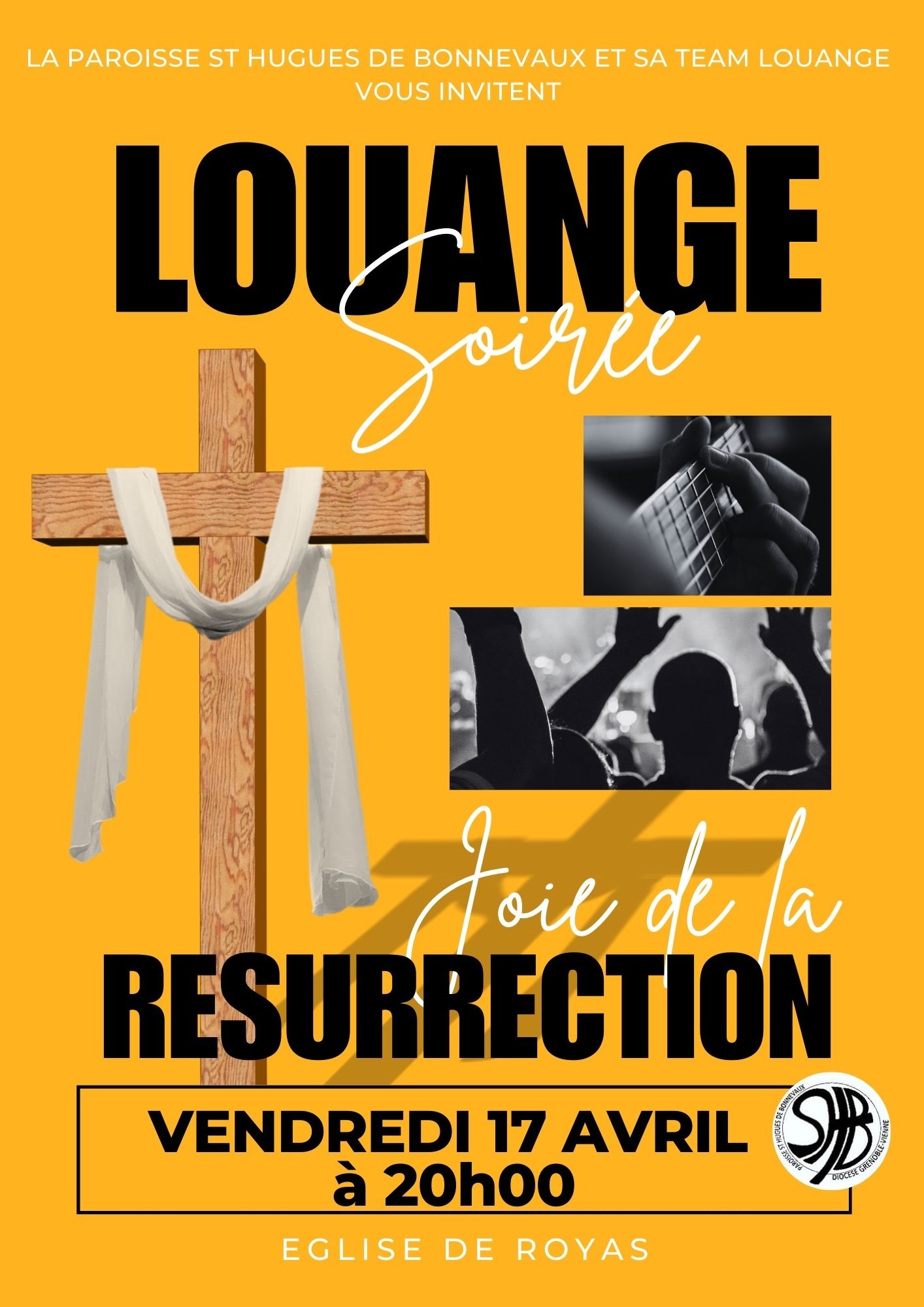 Flyer Louange St Hugues