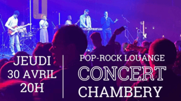 2026 04 30 Pop Rock Louange Concert Chambéry Flyer Concert Chambéry