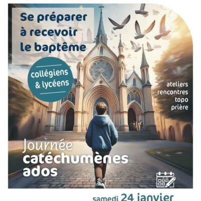 Flyer journée catéchumènes ados